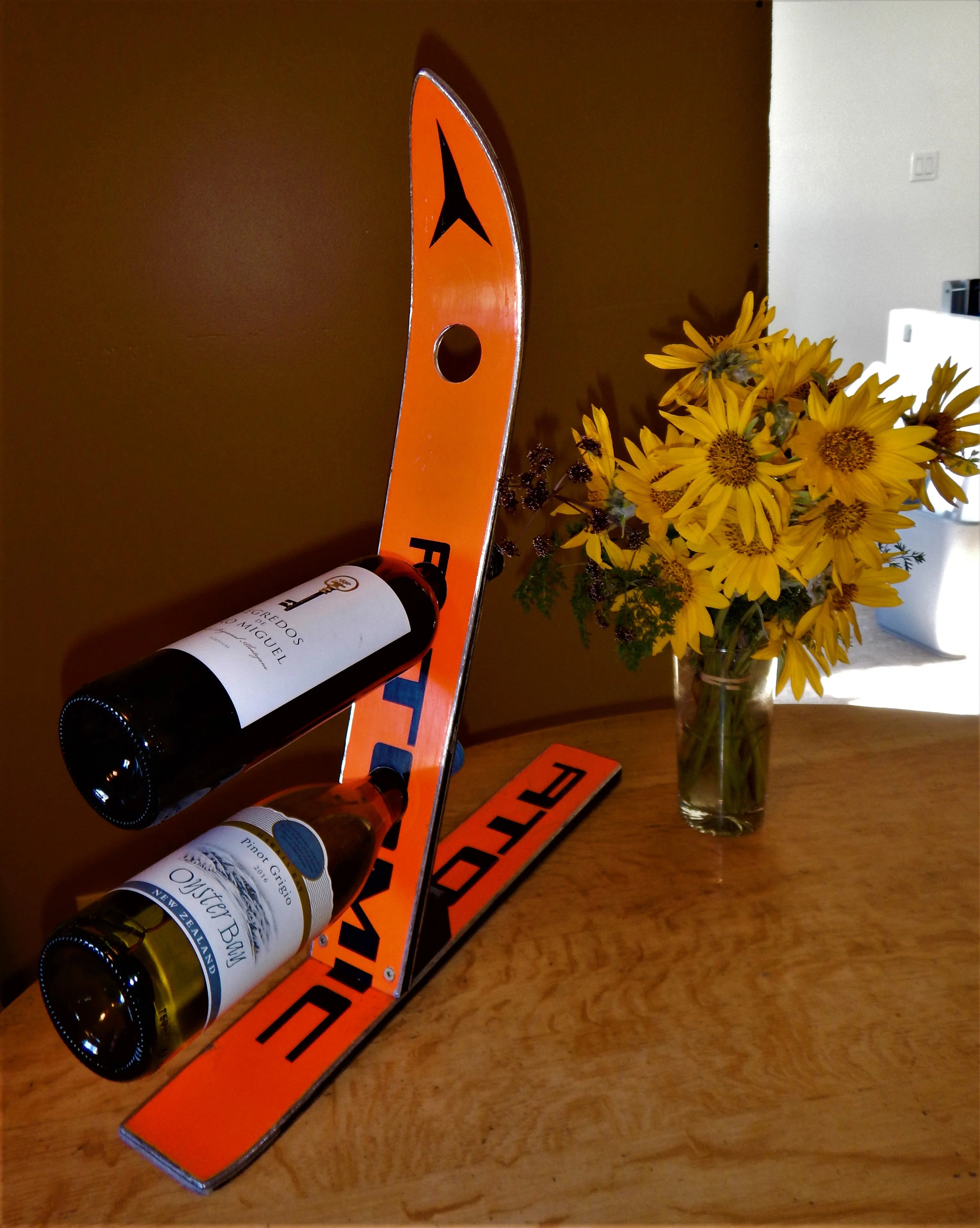Ski Wine Racks