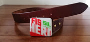 Ski Belt Buckle - FIS Hero