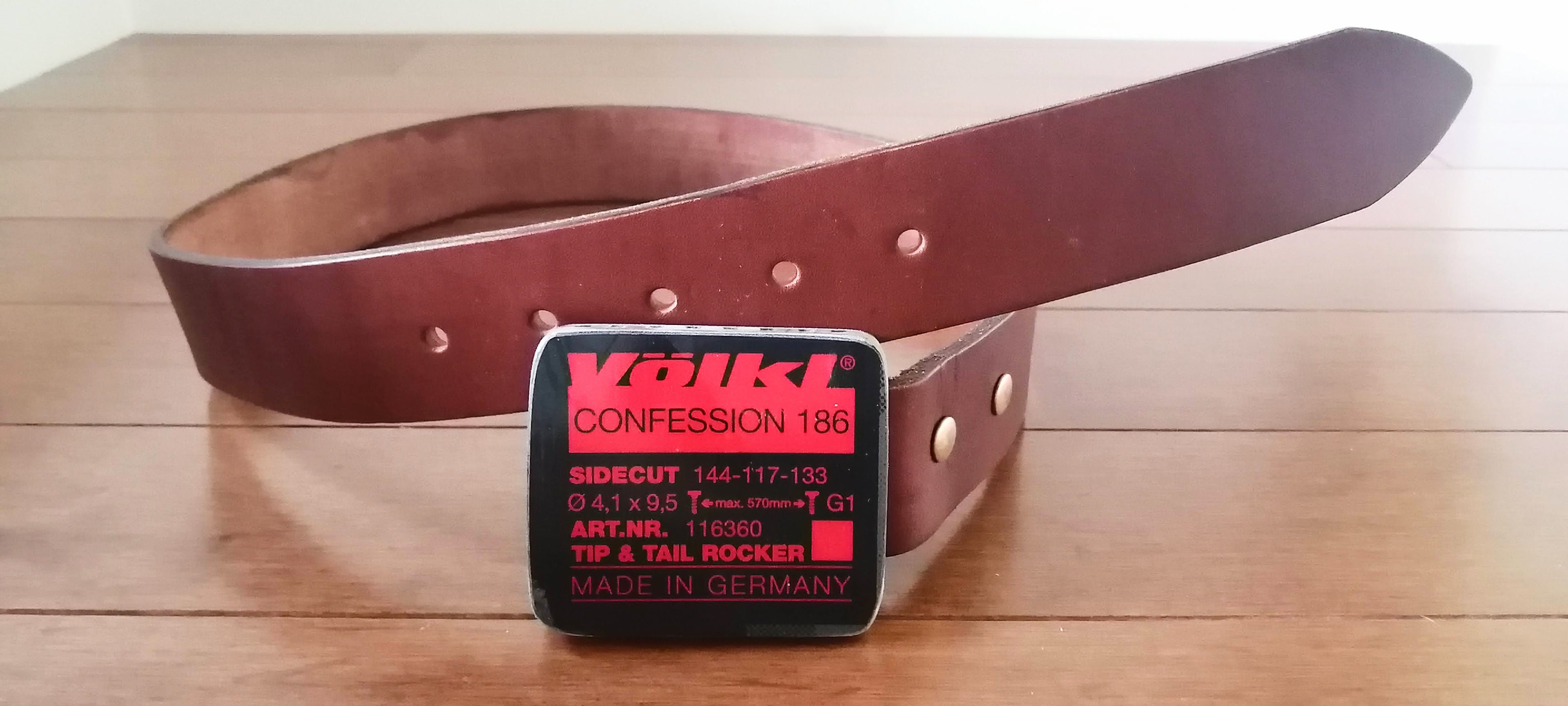 Ski Belt Buckle - Volkl