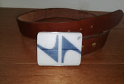 Ski Belt Buckle - Blizzard