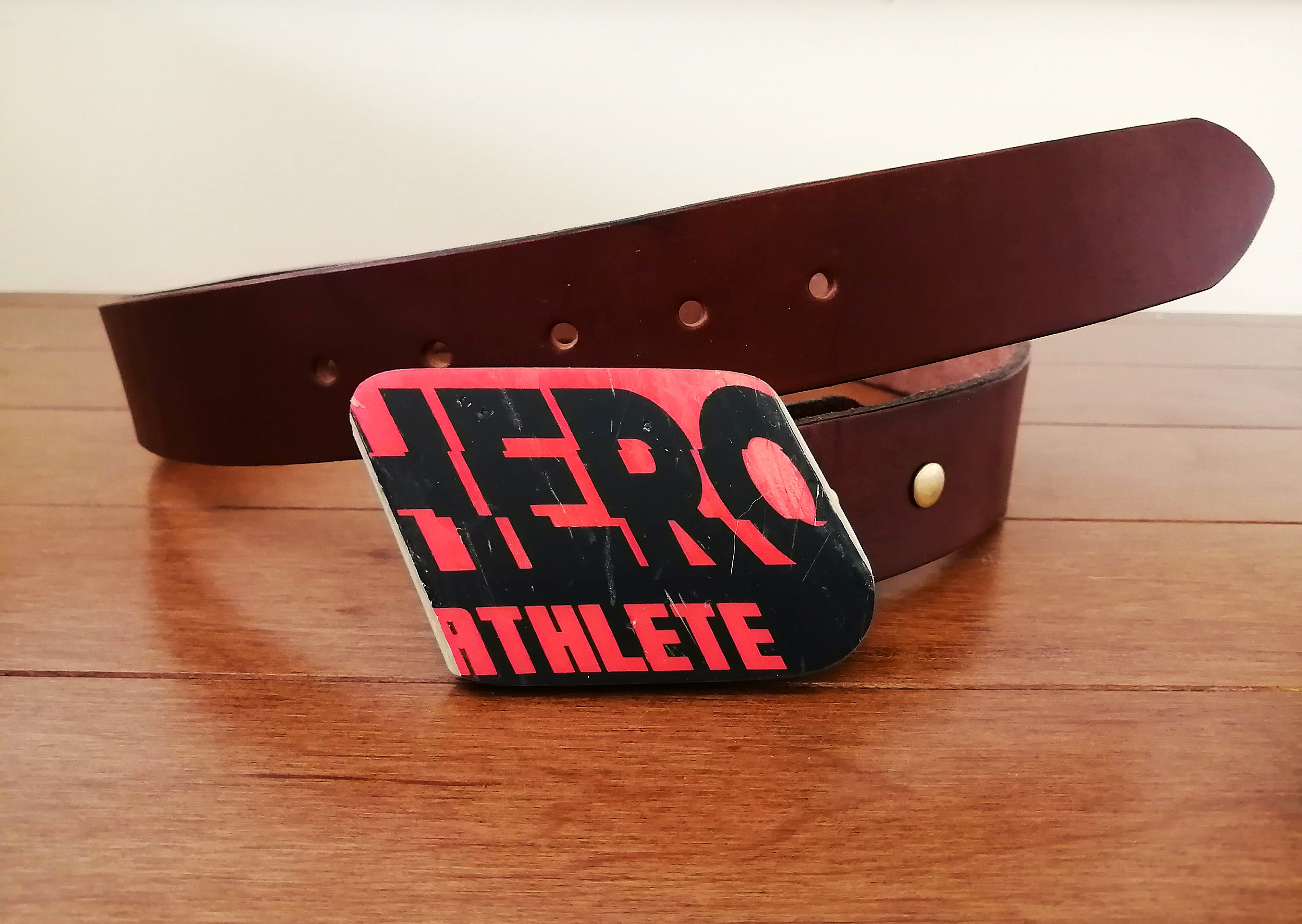 Ski Belt Buckle - Hero Athlete