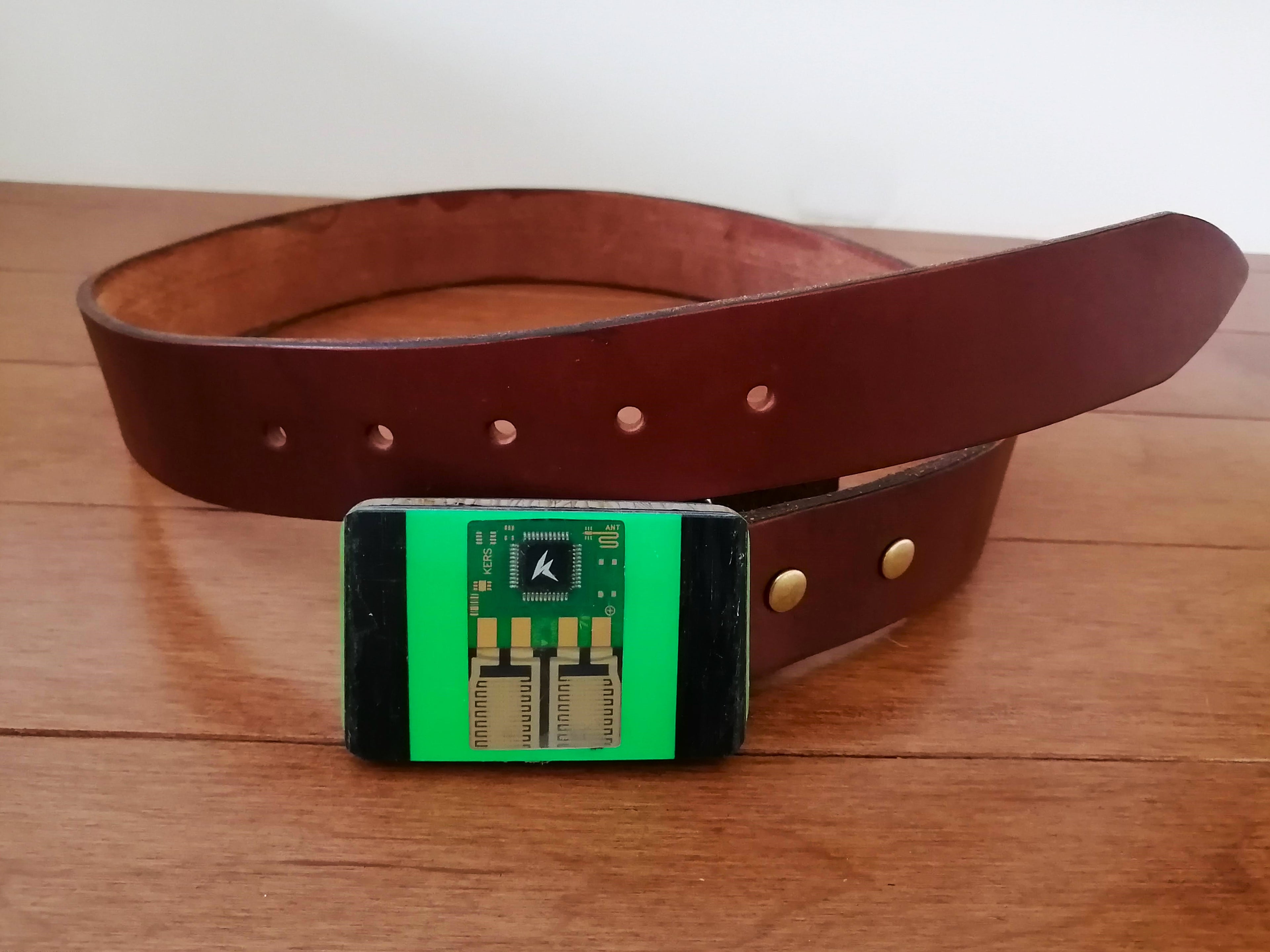 Ski Belt Buckle - Microchip