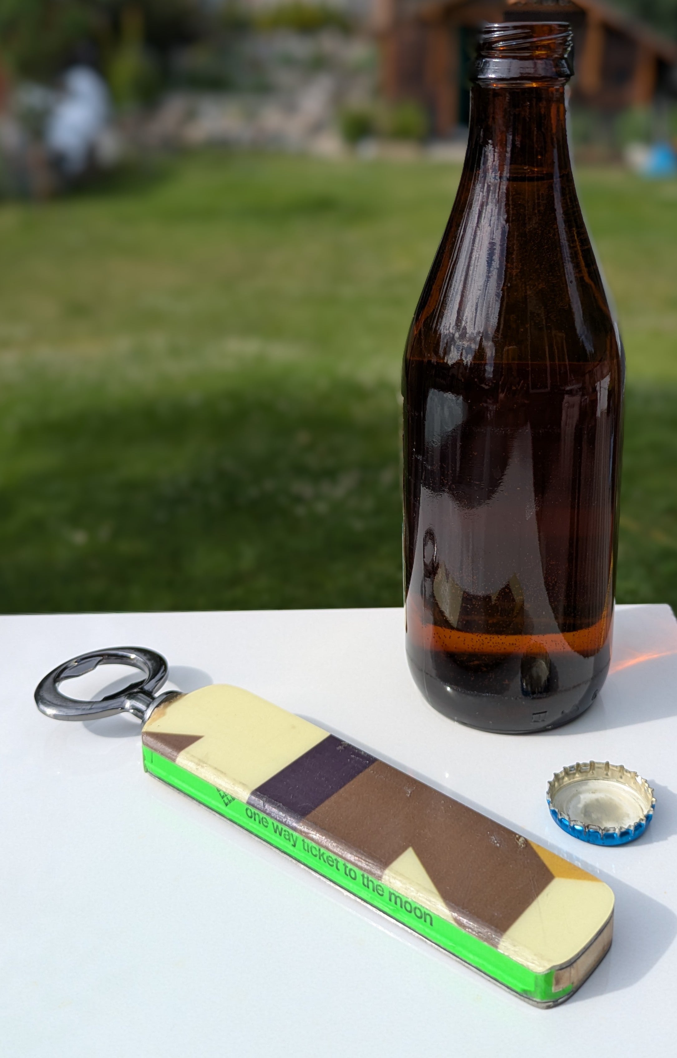 Black Crows Ski Bottle Opener