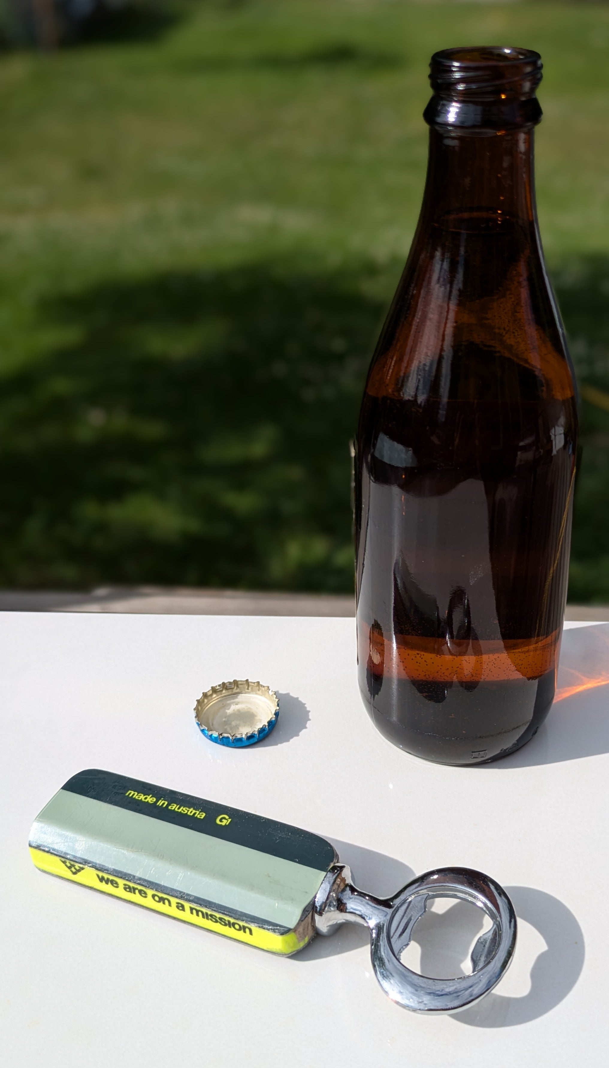 Black Crows Ski Bottle Opener