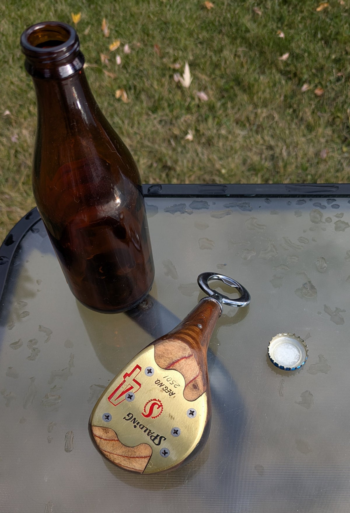 Golf Club Bottle Opener - Spalding 4