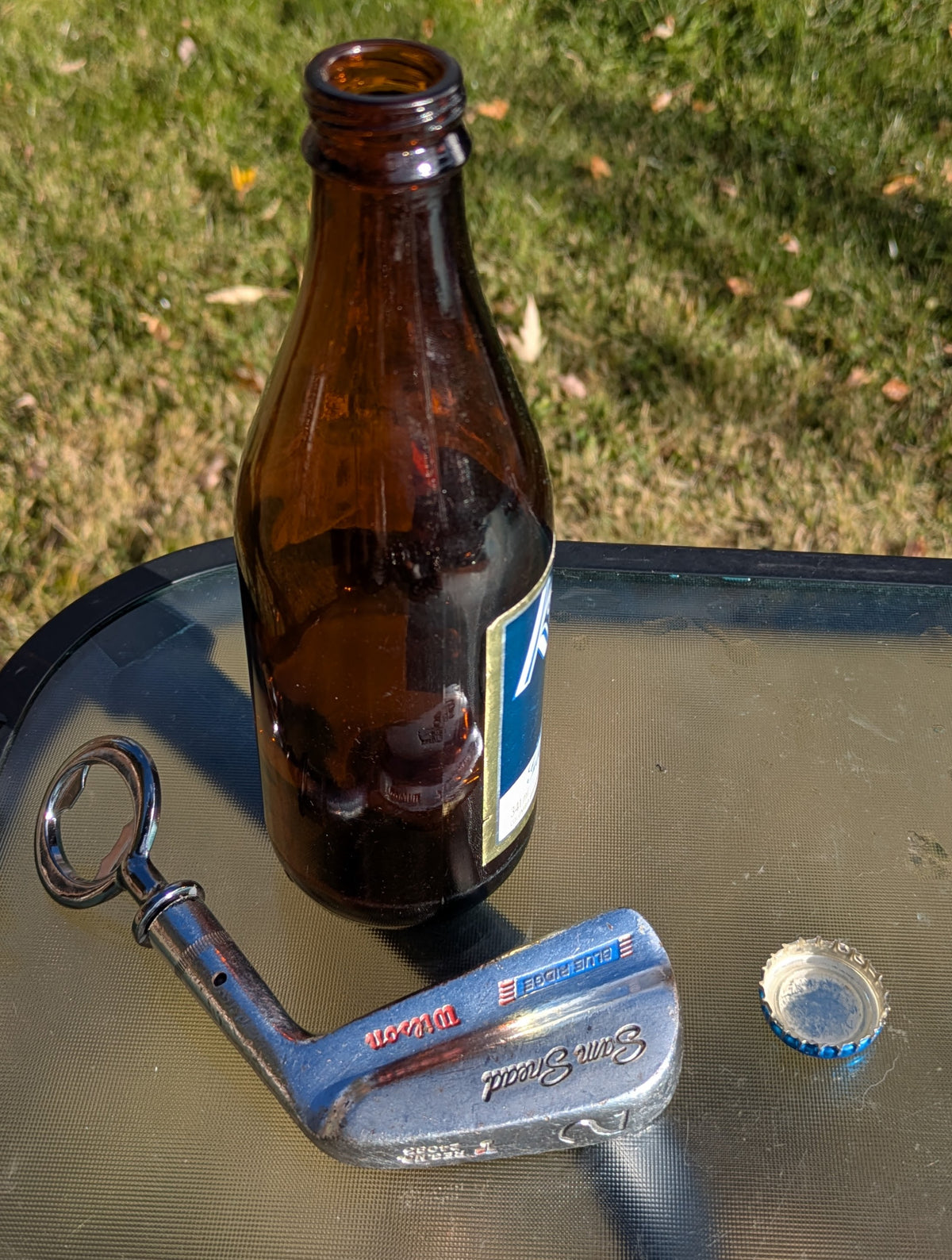 Golf Club Bottle Opener - Blue Ridge Wilson 2 Sam Snead