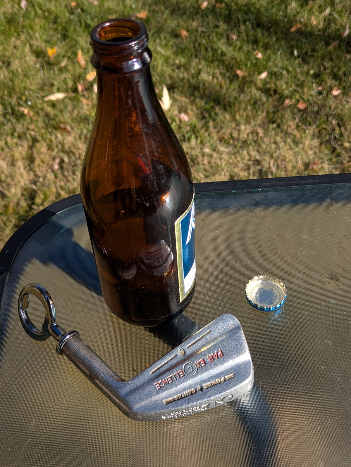 Golf Club Bottle Opener - Par Excellence 3 Nicoll o' Leven Scottland
