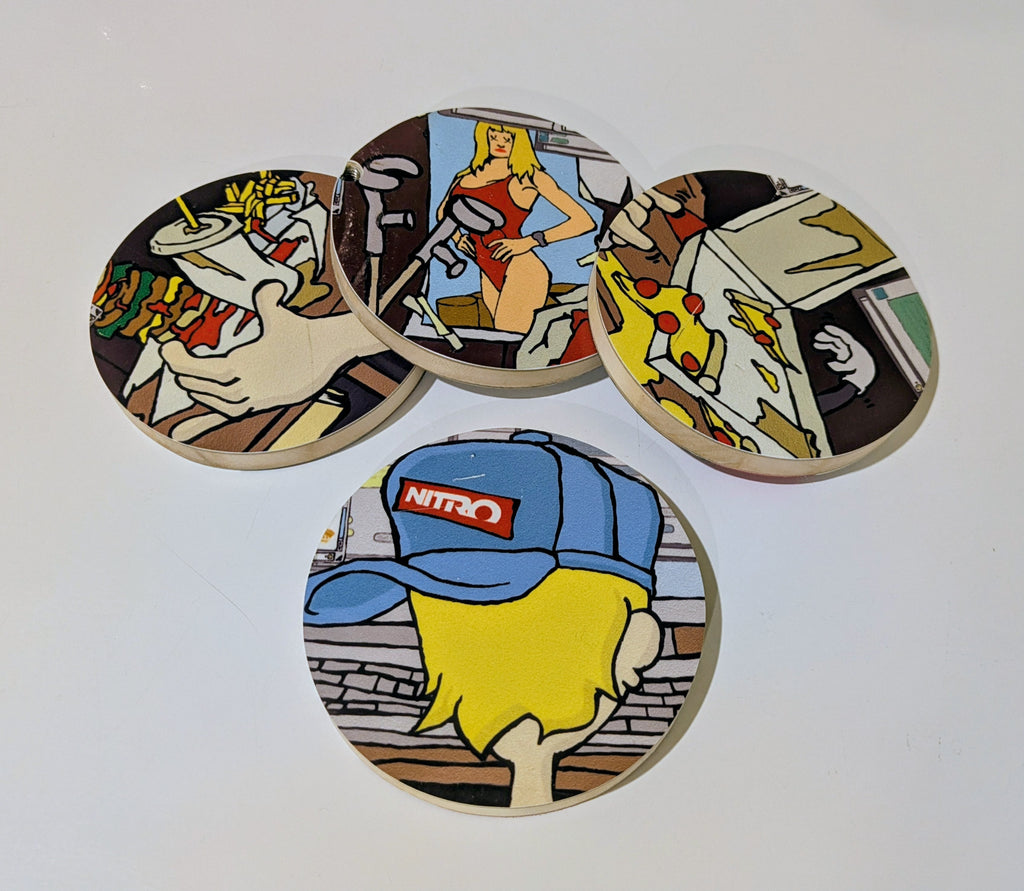 Nitro - Snowboard Coasters