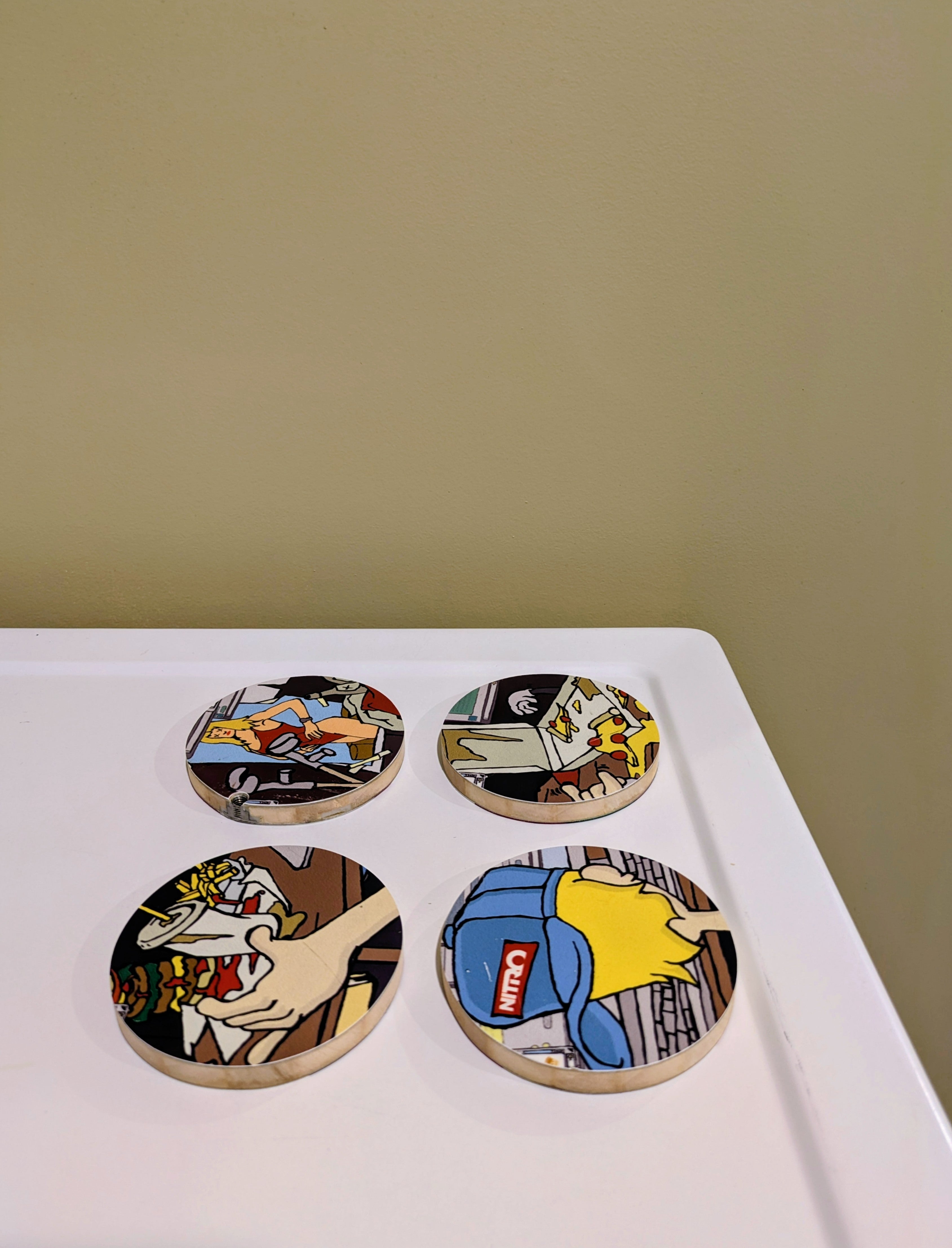 Nitro - Snowboard Coasters