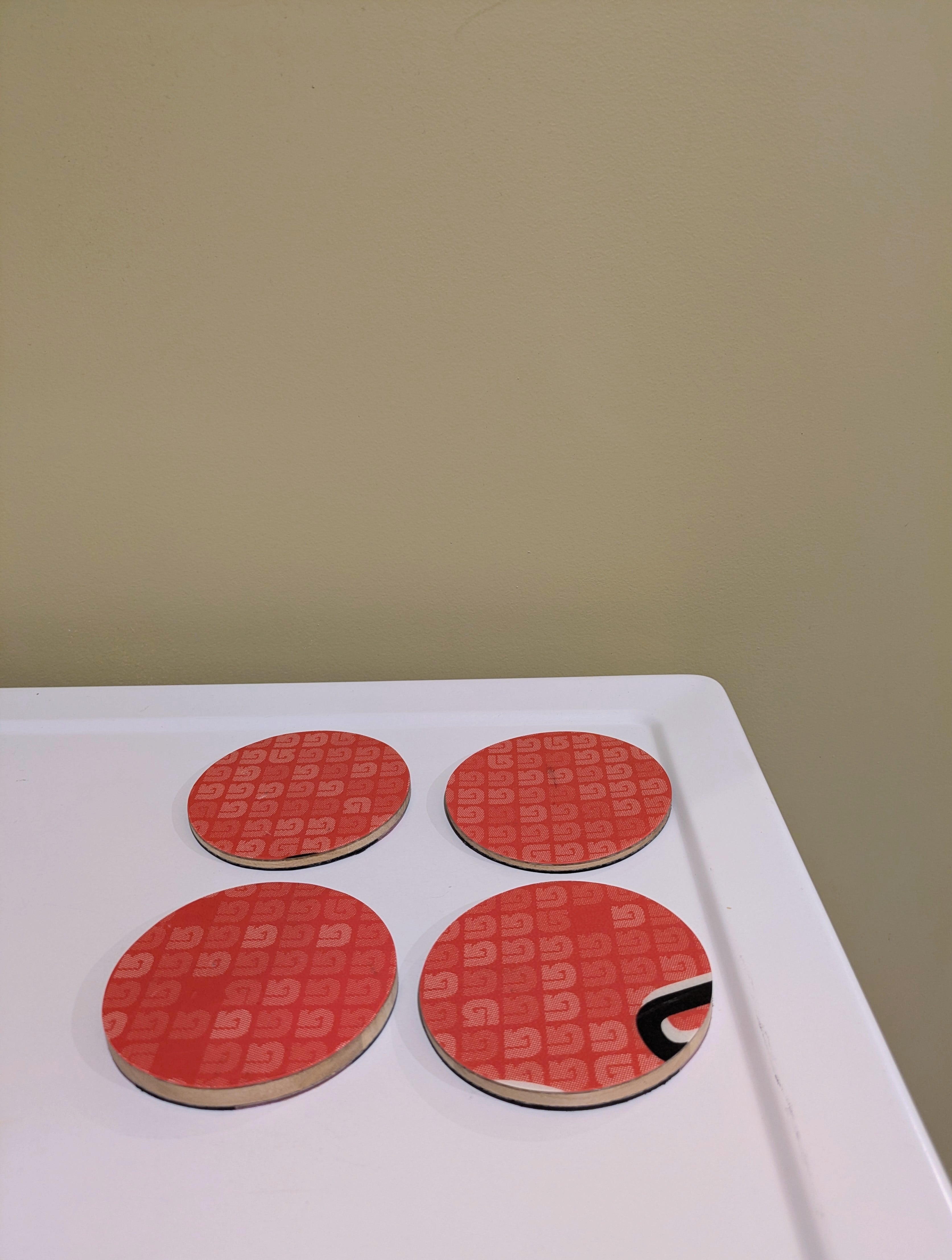 Burton - Snowboard Coasters