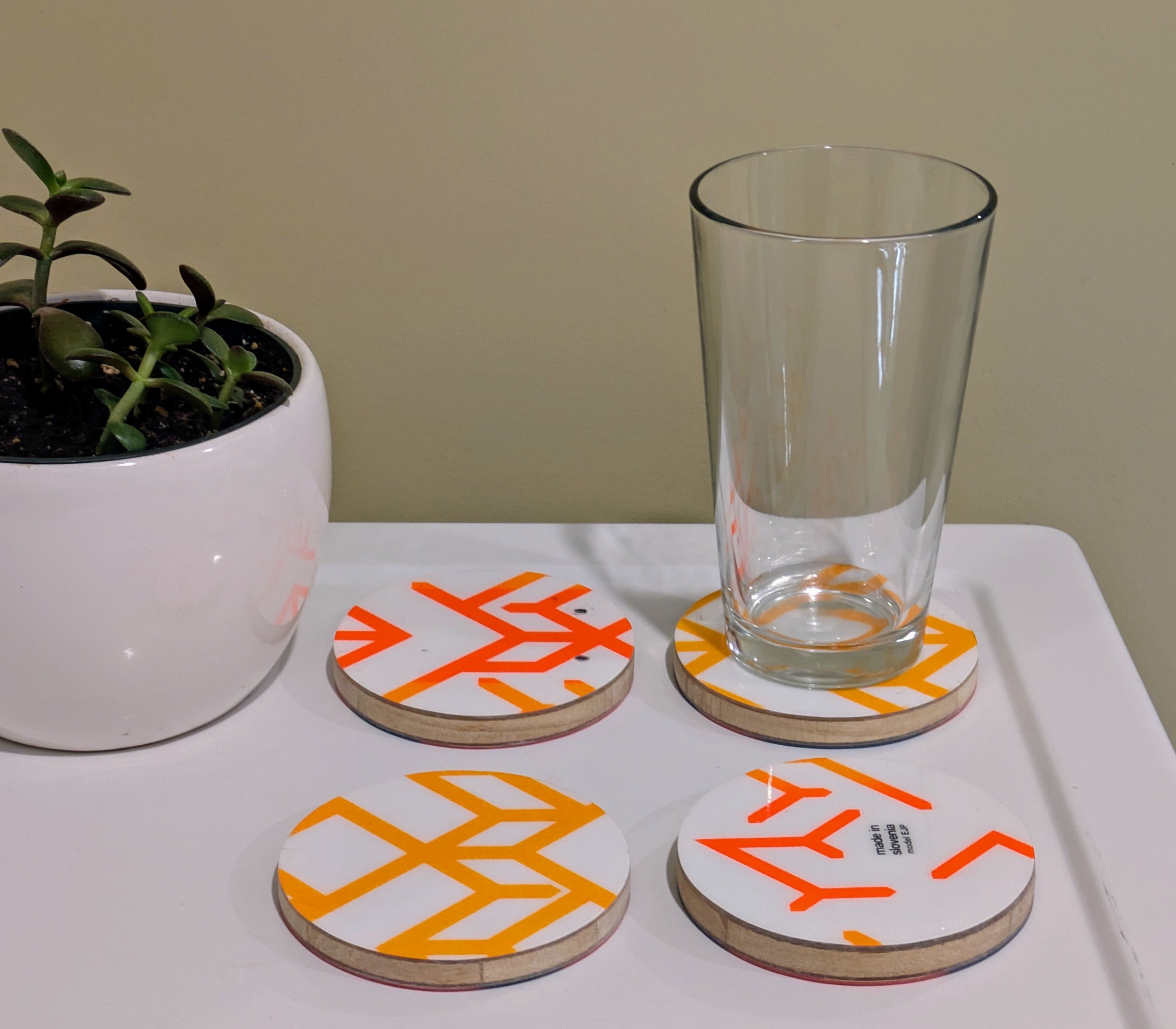 Black Crows - Ski Coasters