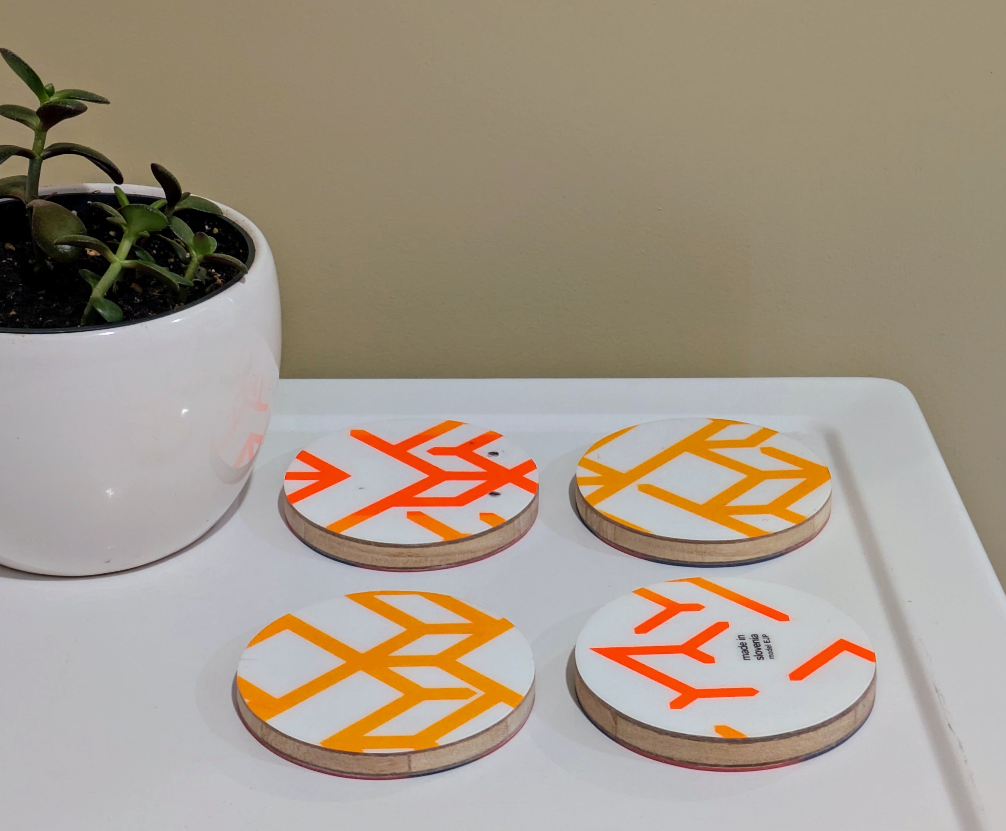 Black Crows - Ski Coasters