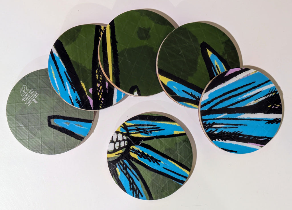 K2 (set of 6)- Ski Coasters