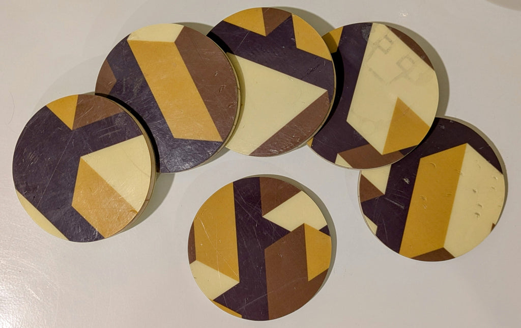 Black Crows (set of 6)- Ski Coasters