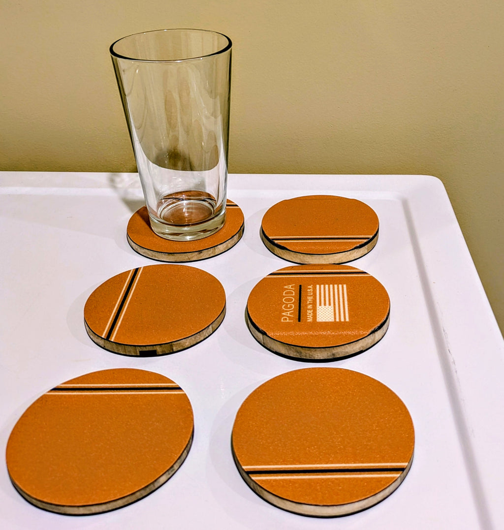 Pagoda (set of 6)- Ski Coasters