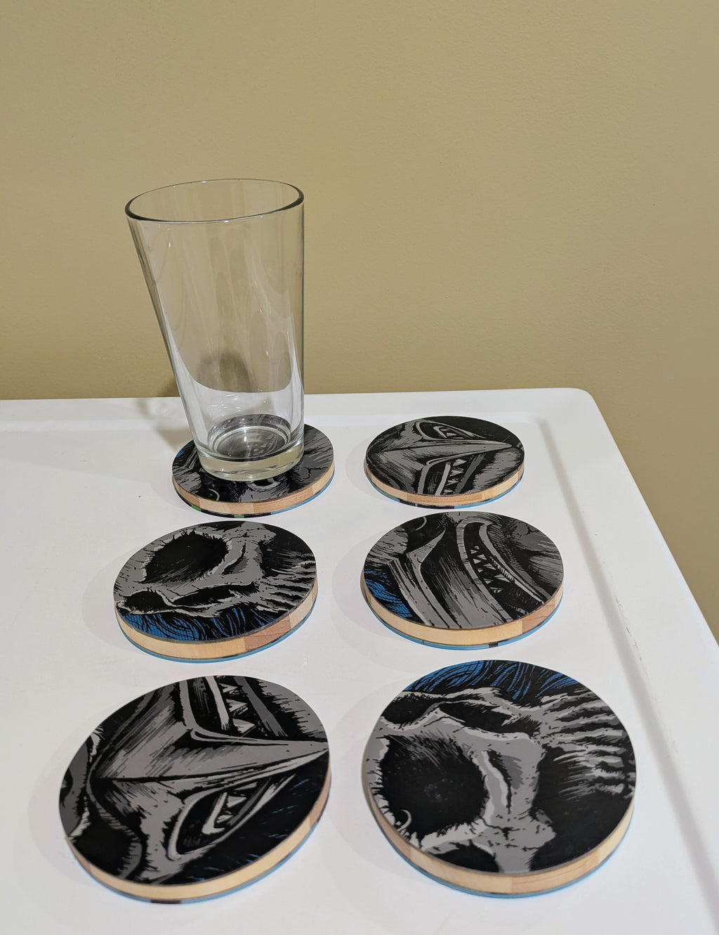 K2 (set of 6)- Ski Coasters