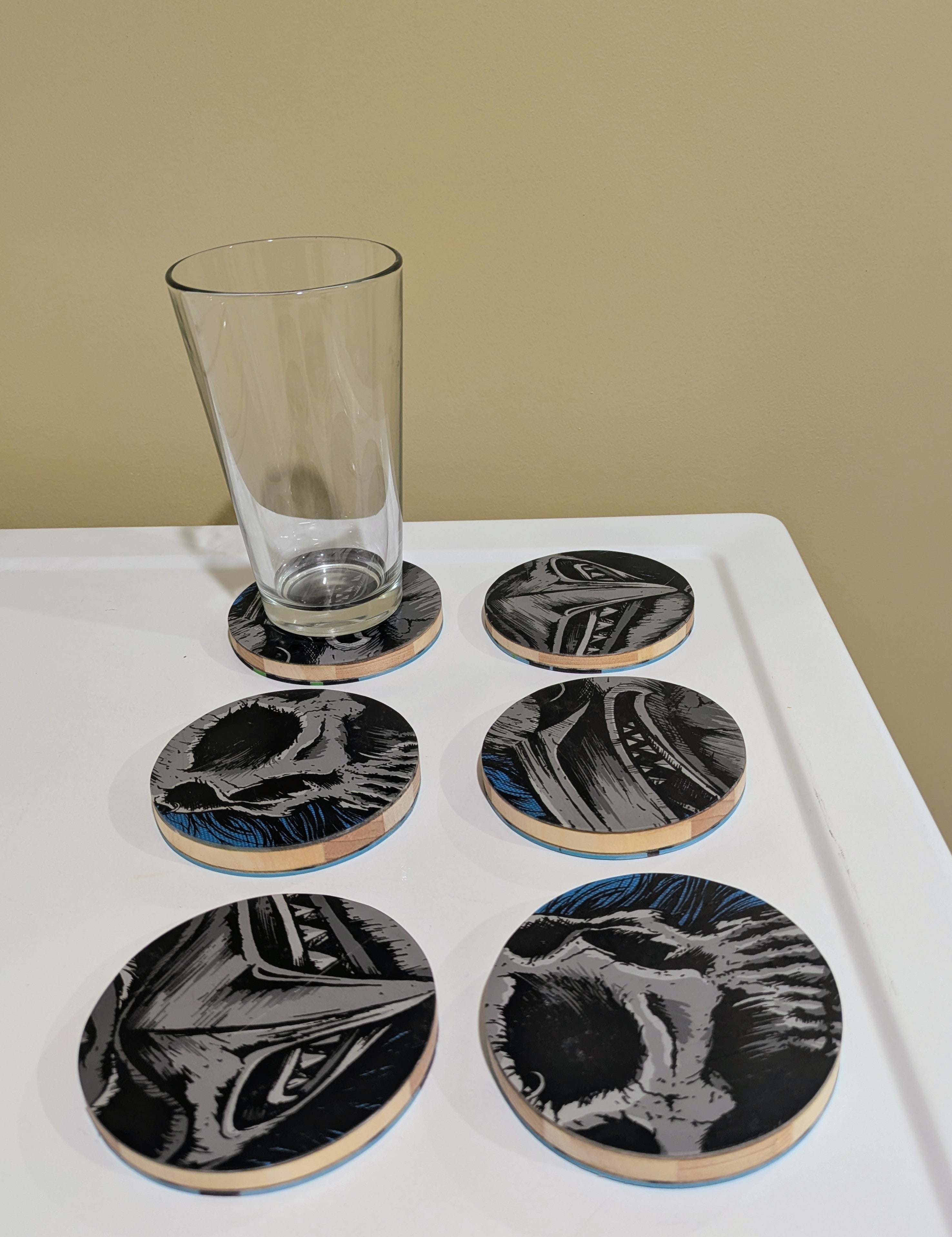 K2 (set of 6)- Ski Coasters