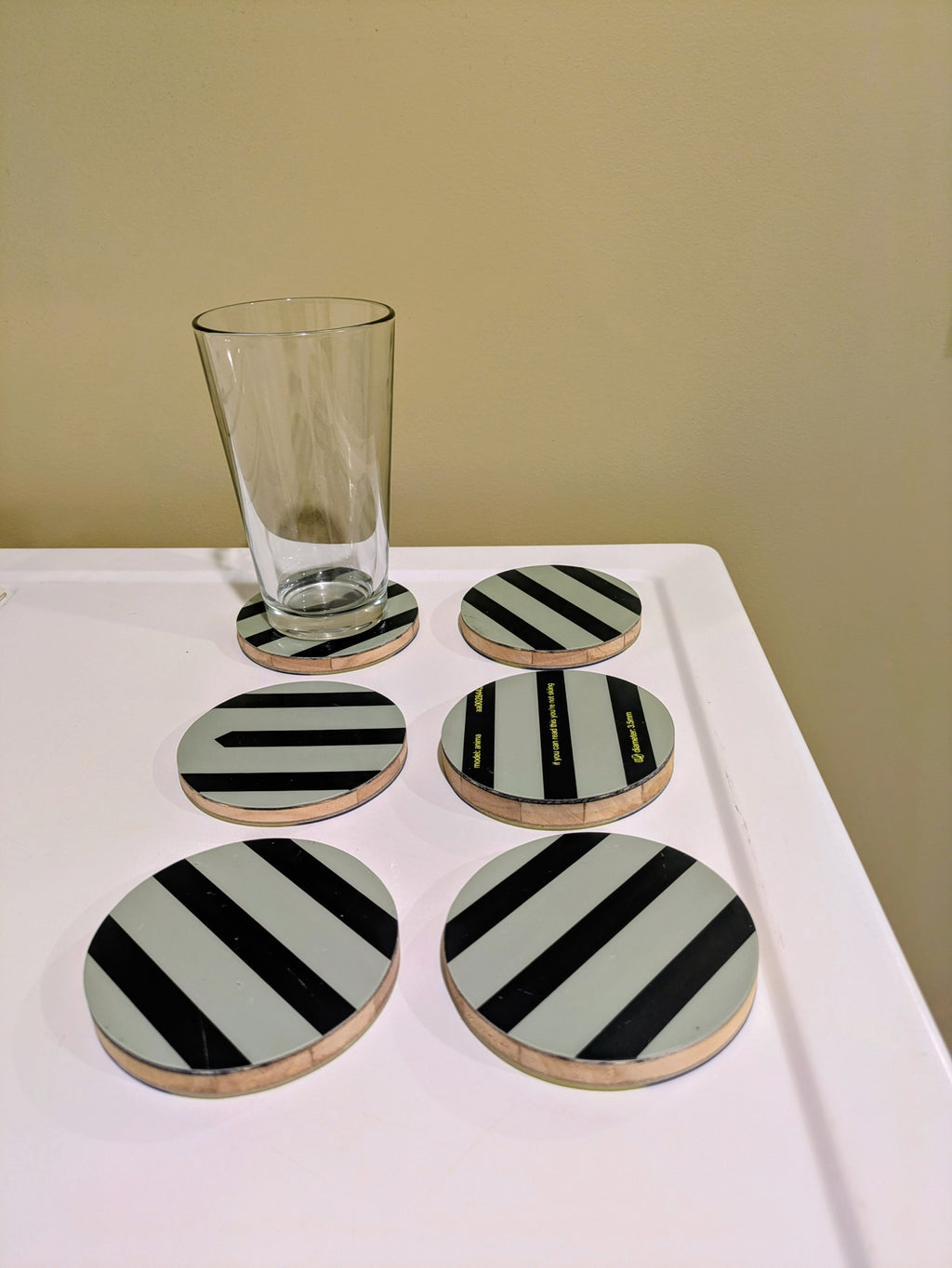 Black Crows (set of 6)- Ski Coasters