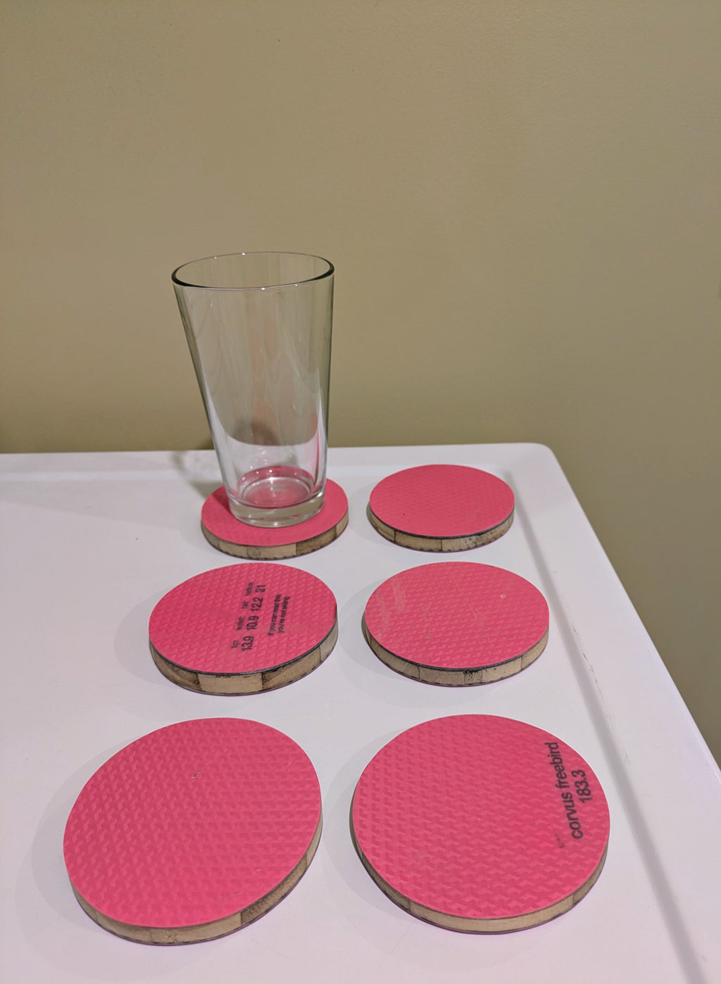 Black Crows (set of 6)- Ski Coasters