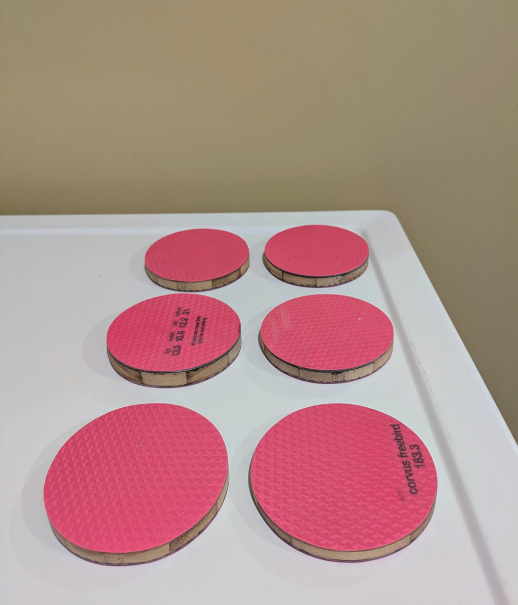 Black Crows (set of 6)- Ski Coasters