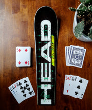 Head - Race Ski Cribbage board