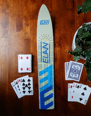 Elan - Skinny Ski Cribbage board