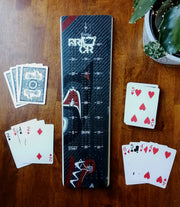 Prior - Ski Cribbage board