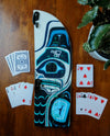 Prior - Split Board Cribbage board