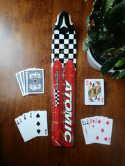 Atomic - Race Ski Cribbage board