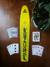 Fischer - Race Ski Cribbage board