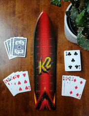 K2 - Ski Cribbage board