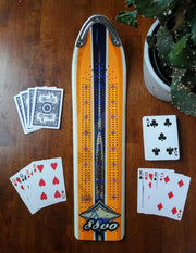 Dynastar - Ski Cribbage board