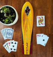 K2 - Ski Cribbage board