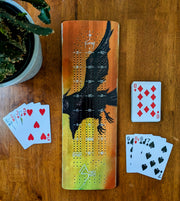 4FRNT - Ski Cribbage board