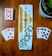 Elan - Ski Cribbage board