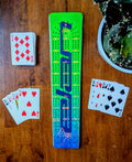 Elan - Ski Cribbage board