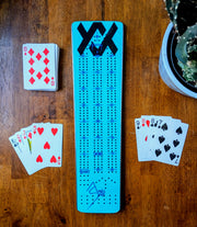 Volkl - Ski Cribbage board