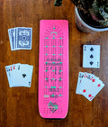 Black Crows - Ski Cribbage board