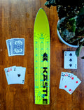 Kastle - Skinny Ski Cribbage board