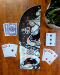 Prior - Split Board Cribbage board