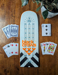 Black Crows - Ski Cribbage board