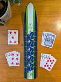 K2 - Skinny Ski Cribbage board