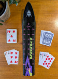 2 Player Volkl - Skinny Ski Cribbage board