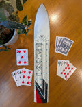 Lange - Skinny Ski Cribbage board