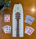 Atomic - Ski Cribbage board