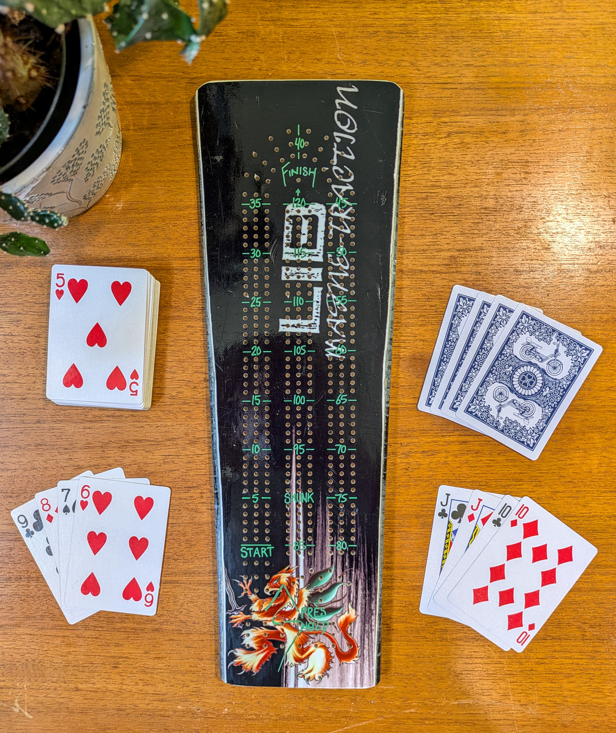 Lib Tech - Ski Cribbage board