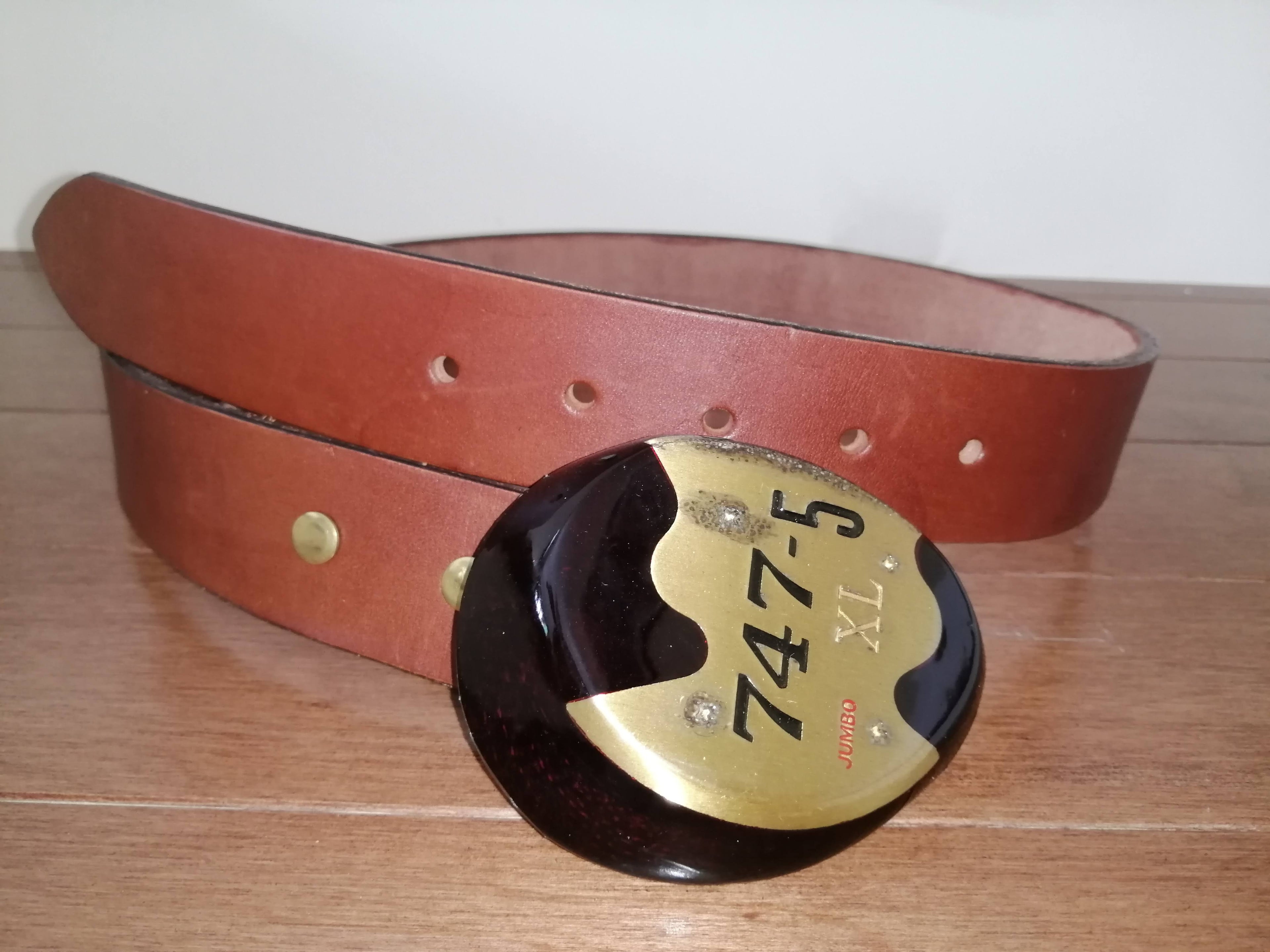 Golf Club Belt Buckle - 747-5 Jumbo XL