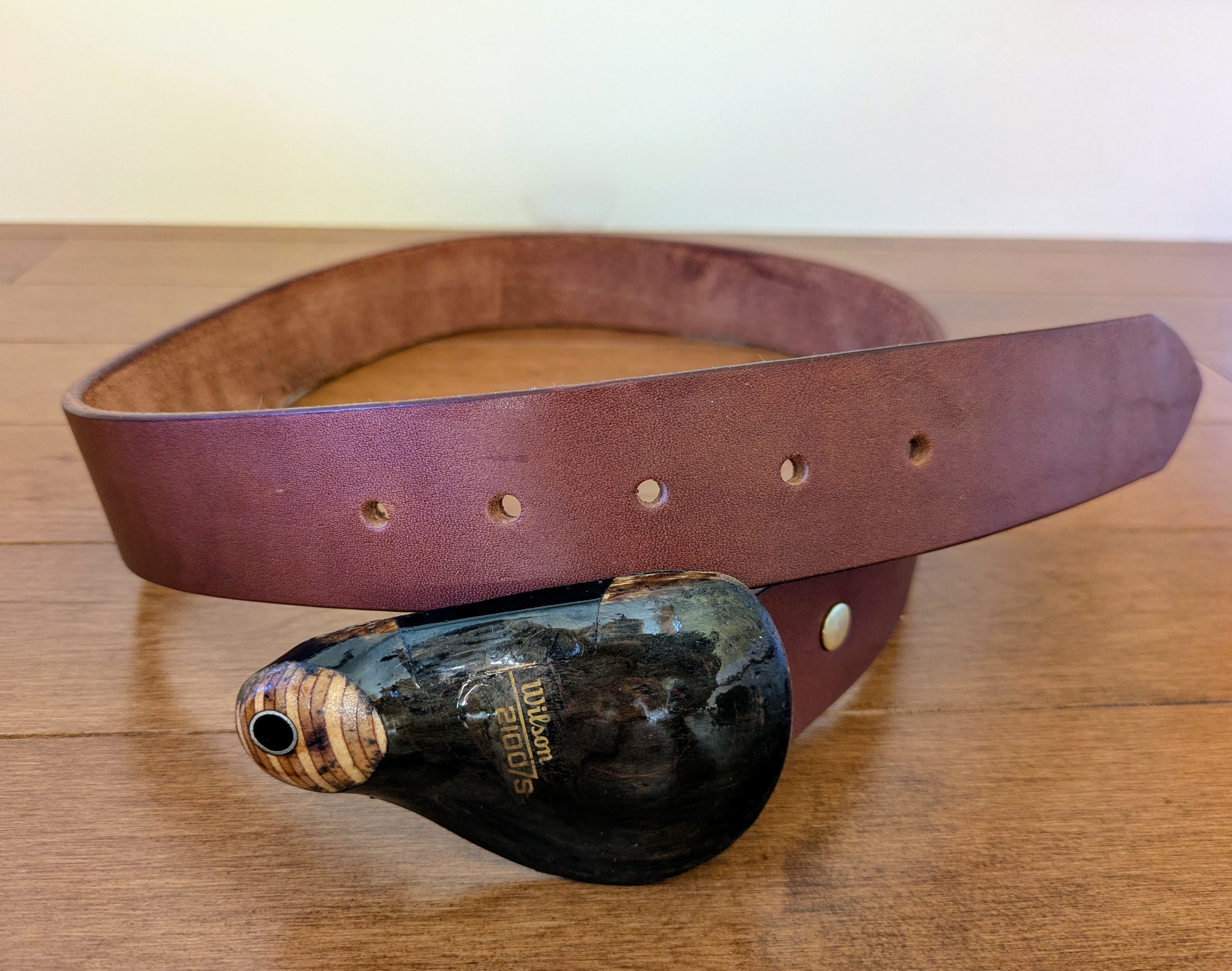 Golf Club Belt Buckle - Wilson