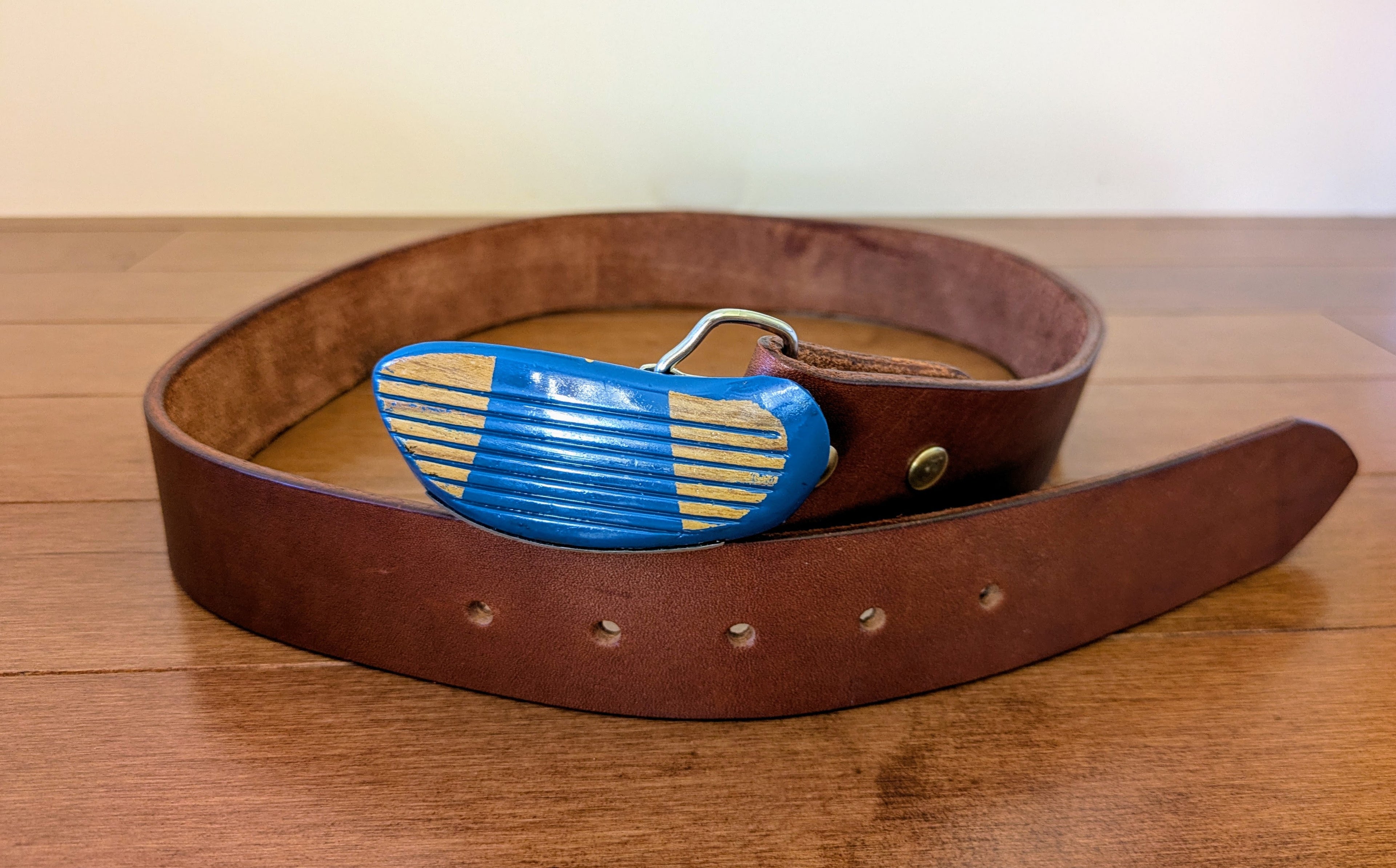 Golf Club Belt Buckle - Spalding