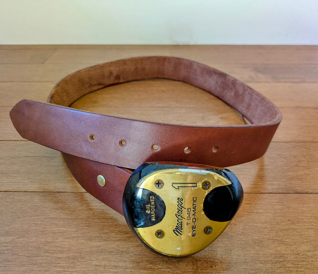 Golf Club Belt Buckle - MacGregor 1